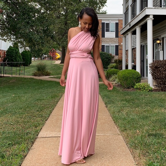 Pink Infinity Maxi Dress - Picture 3 of 8